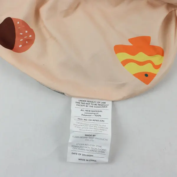 Besrey Woodland Animal Baby Playmat Cover Round 31"