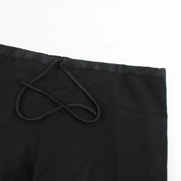 Lane Bryant Black Drawstring Stretch Pants Women's 22/24