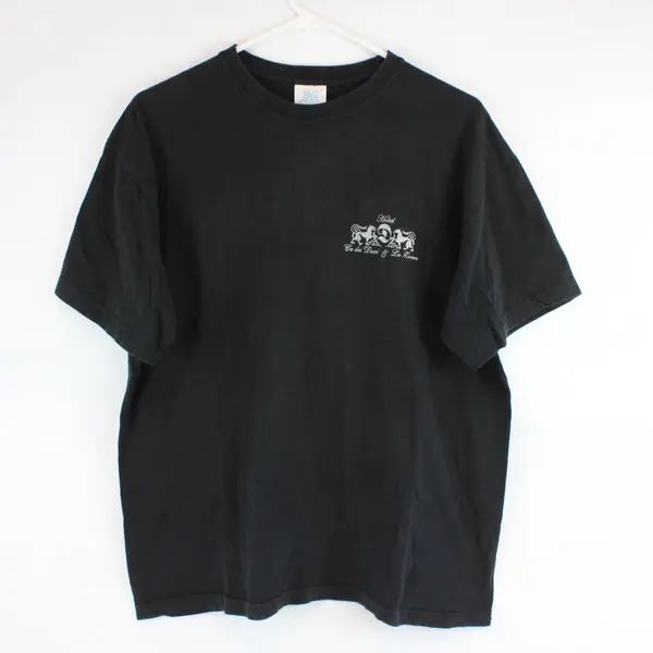  JHK Ca Dei Duxi Hotel Black Short-Sleeved T-Shirt Adult Large