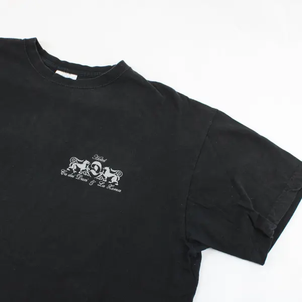  JHK Ca Dei Duxi Hotel Black Short-Sleeved T-Shirt Adult Large