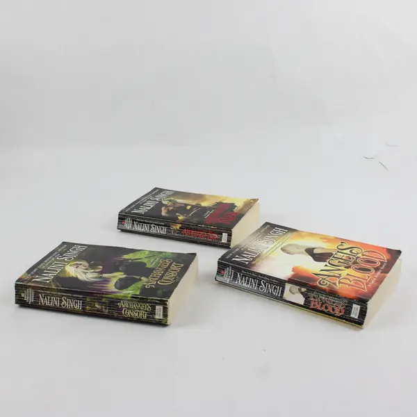 Lot of 3 Guild Hunter Novels by Nalini Singh 2009 to 2011 Paperbacks Good