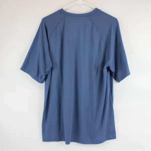 Glacier Performance Blue Activewear T-Shirt Men's Large