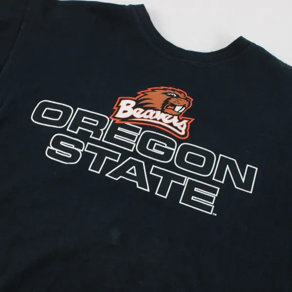Gildan Oregon State Beavers Black T-Shirt Adult Size Large