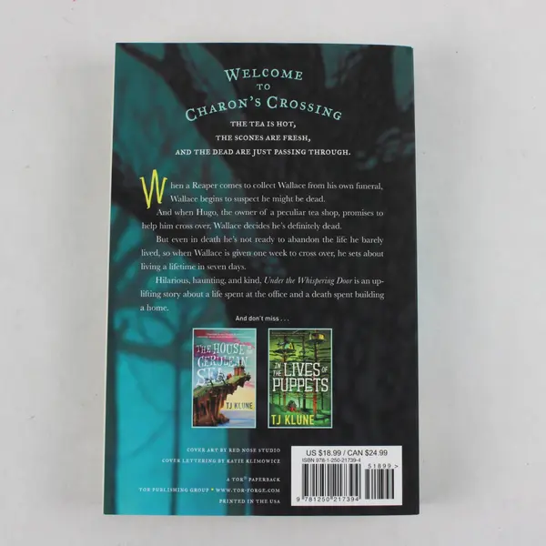 Under the Whispering Door by T J Klune 2023 PB Death Is Only Their Beginning 