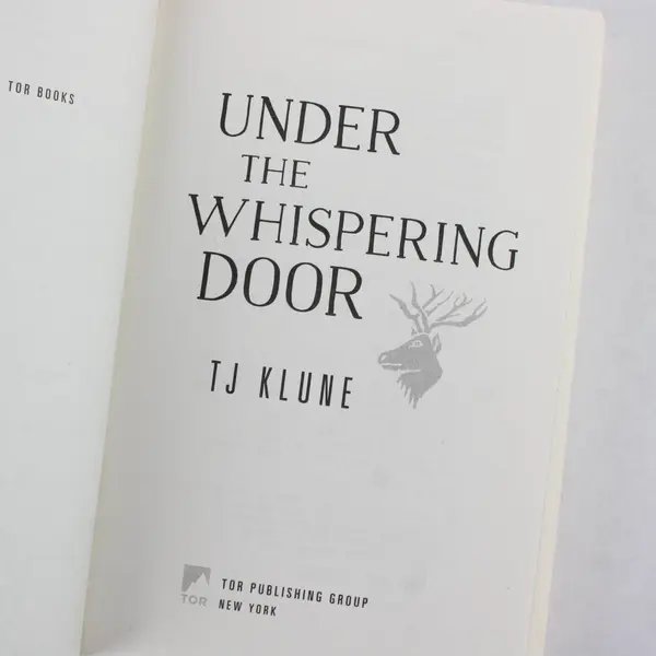 Under the Whispering Door by T J Klune 2023 PB Death Is Only Their Beginning 