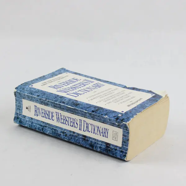 Vintage Riverside Webster's II Dictionary 1996 Revised Edition Paperback 