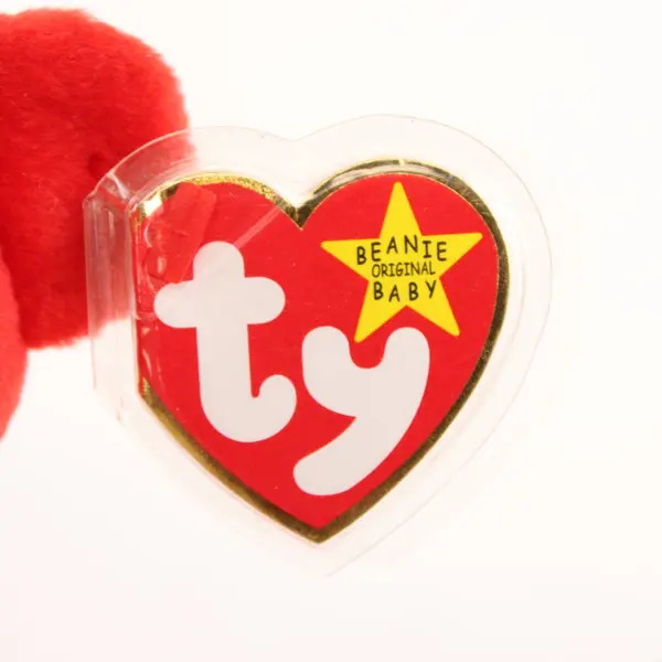 TY Beanie Baby Red Osito Mexican Flag 1999 Tag Protector