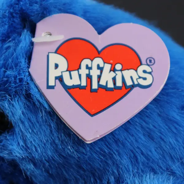 Vintage 1998 Puffkins Skylar Blue Bear Plush SWIBCO Mini