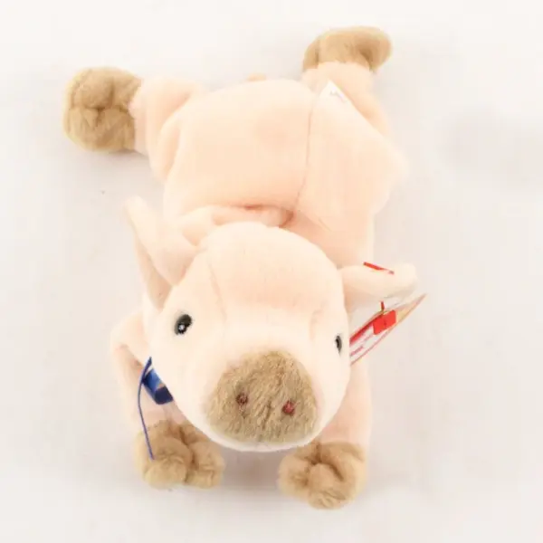 Ty Beanie Baby Knuckles the Pig 1999 Retired Vintage Collectible Plush