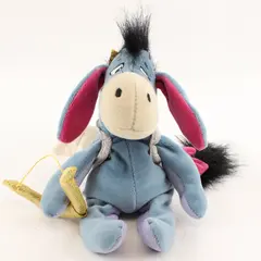 Walt Disney Eeyore Cupid Beanie Plush Valentine Bow Stuffed Animal