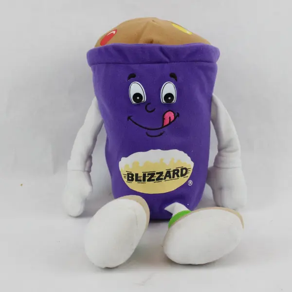 Vintage 1999 Dairy Queen DQ Blizzard Plush Promo Toy