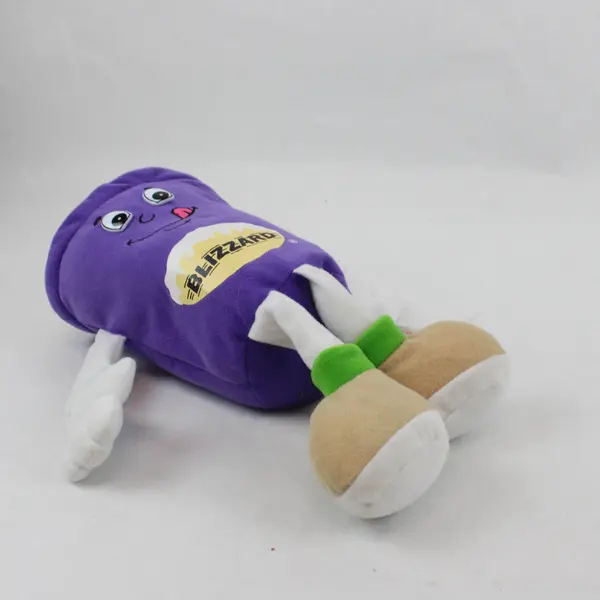 Vintage 1999 Dairy Queen DQ Blizzard Plush Promo Toy