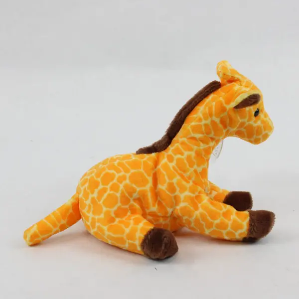 TY Beanie Baby Twigs 1995 Orange Giraffe With Tag Plush Doll Toy