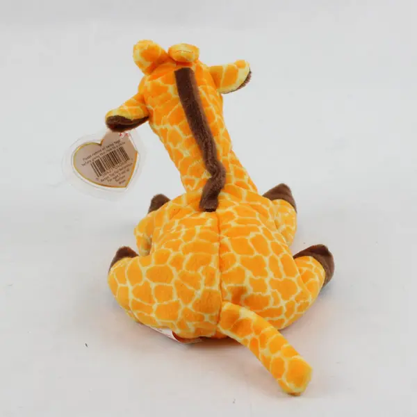 TY Beanie Baby Twigs 1995 Orange Giraffe With Tag Plush Doll Toy