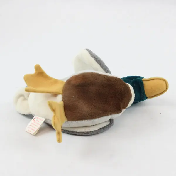 Ty 1998 Beanie Baby Jake the Mallard Duck Plush Toy With No Ear Tag