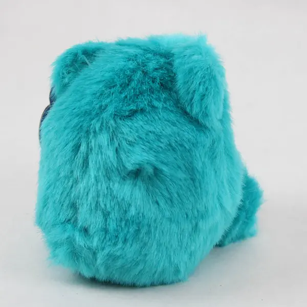 Puffkins Swibco Telly Bear Turquoise Blue Plush Stuffed Animal 4.5"