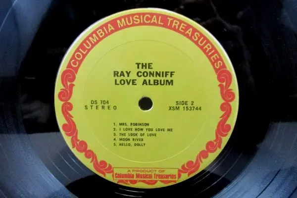 The Ray Conniff Love Album Box Set 4 12" Vinyl Records