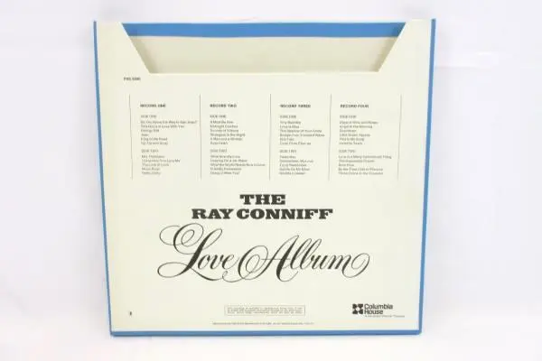 The Ray Conniff Love Album Box Set 4 12" Vinyl Records