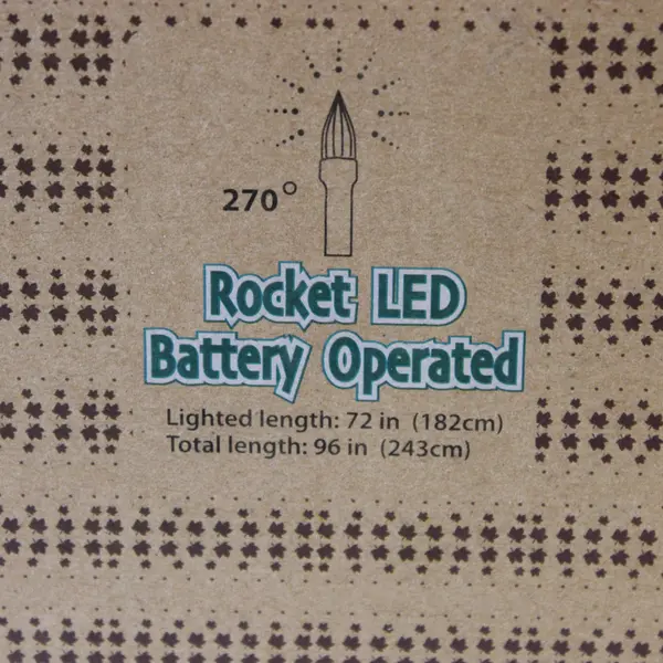 Rocket LED 10 Edison Bulb Light String KF01617-BO Battery Operated