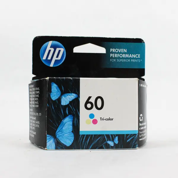HP 60 Tri-Color Ink Cartridge - Unused