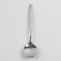 Single Stainless Steel Dining Spoon 8.5" Unknown Brand 