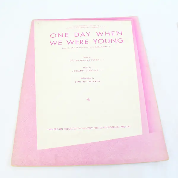 Lot Of 4 Vintage Sheet Music 1939 South Of The Border Bubbles In The Wine
