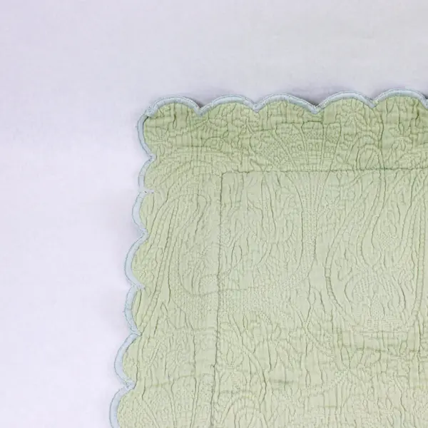 Linens-n-Things LNT Home Vintage Light Green Pillow Sham 24x25