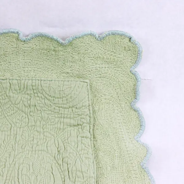 Linens-n-Things LNT Home Vintage Light Green Pillow Sham 24x25