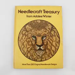 Vintage Needlecraft Treasury From Adalee Winter by Adalee Winter 1st Ed 1979 HC