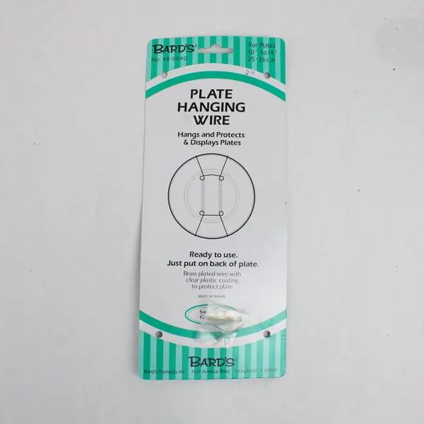 6 Wall Mounted Plate Hangers Bard's 48-0040 4 Mounting Sets