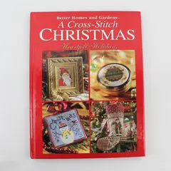 VTG Better Homes & Gardens A Cross-Stitch Christmas: Heartfelt Holidays 1999 HC