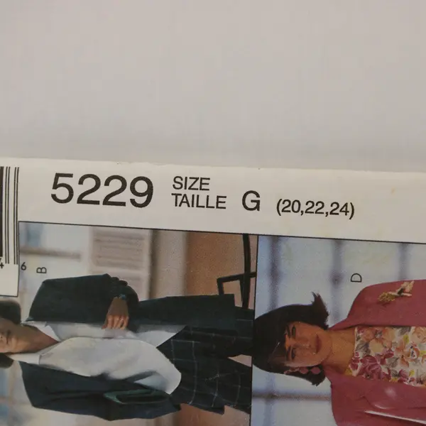 Lot of 3 Sewing Patterns McCall's 5229 5683 Stitch 'n Save 4393