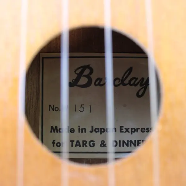 Barclay Targ & Dinner No. 151 Soprano Ukulele Used