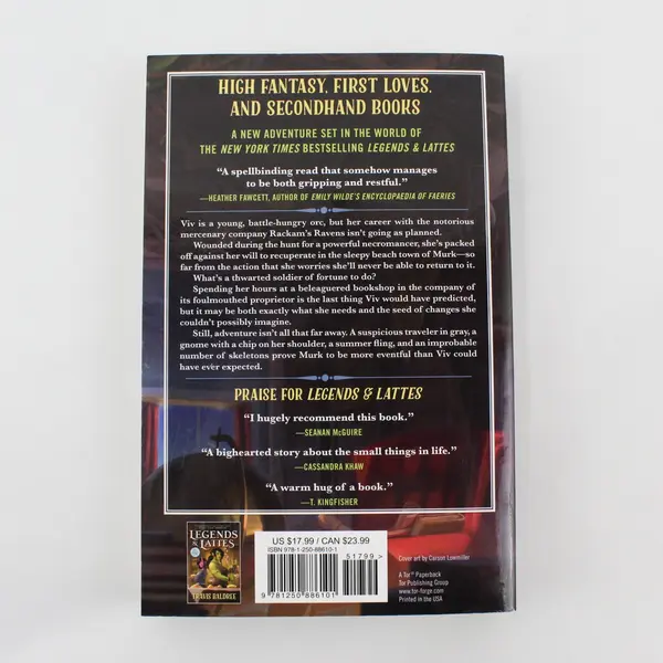 Bookshops & Bonedust Travis Baldree Paperback Legends & Lattes