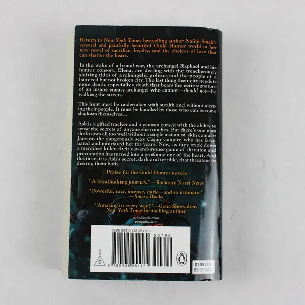 Archangel's Shadows by Nalini Singh A Guild Hunter Novel 2014 Paperback Good