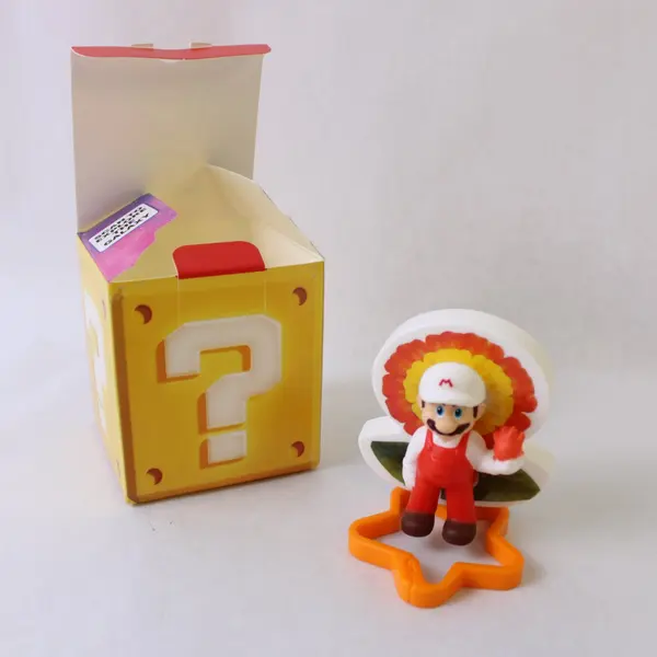McDonald's Happy Meal Super Mario Galaxy Movie Mario Flower Power Figurine