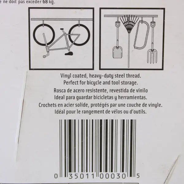 Bell HookUp Storage Hooks Set of 2 New