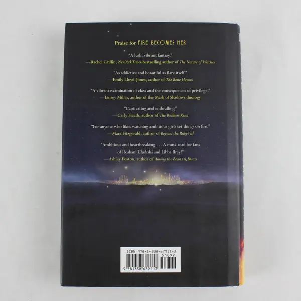 Fire Becomes Her a Novel by Rosiee Thor 1st Edition 2022 Hardcover DJ Very Good