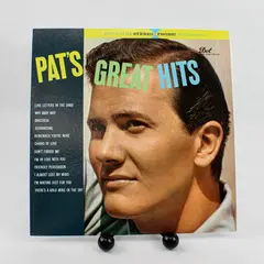 Pat Boone Pat's Great Hits 12" Vinyl LP Dot Records