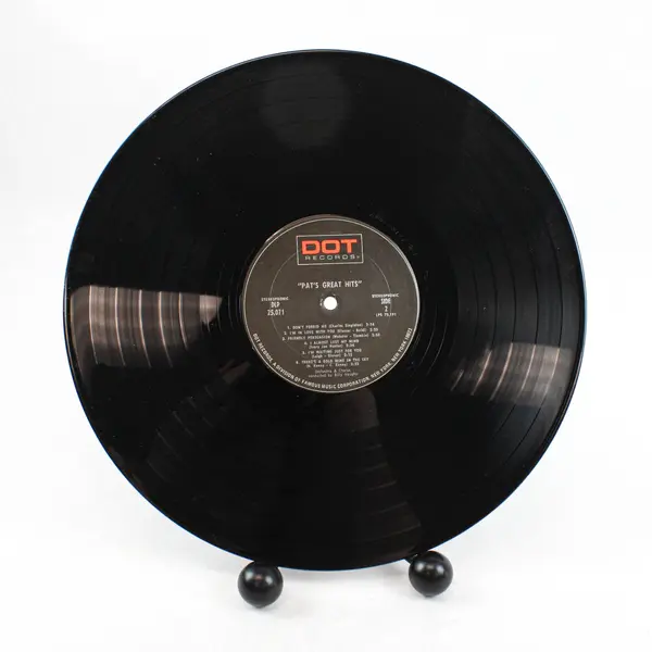 Pat Boone Pat's Great Hits 12" Vinyl LP Dot Records