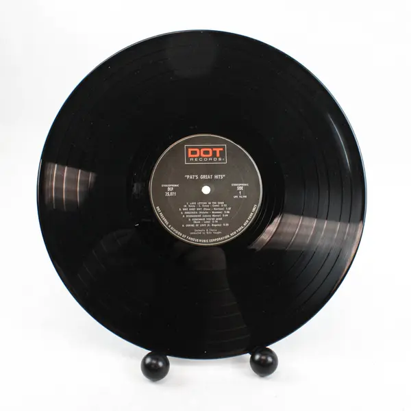 Pat Boone Pat's Great Hits 12" Vinyl LP Dot Records