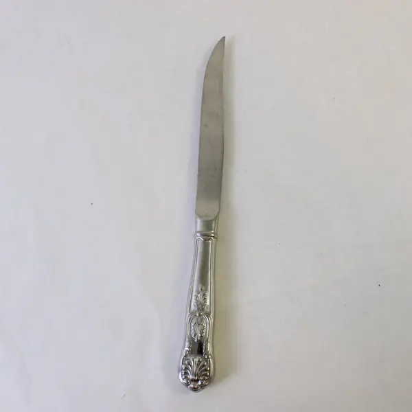 Reed & Barton HC Kings Hollow Stainless Steel Steak Knife 9in