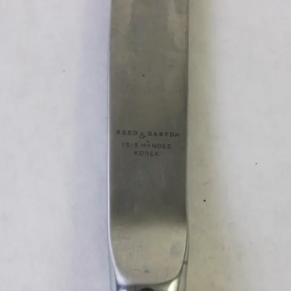 Reed & Barton HC Kings Hollow Stainless Steel Steak Knife 9in