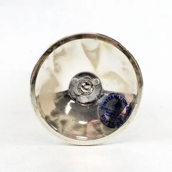Open Box International Silver Company 7" Silverplated Vase No. 99110398