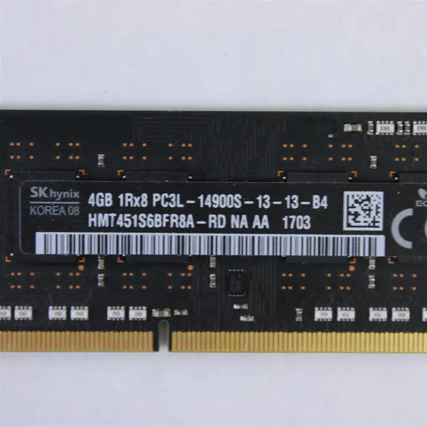 SK hynix 4GB DDR3L PC3L-14900S 1866MHz SODIMM Laptop RAM HMT451S6BFR8A-RD