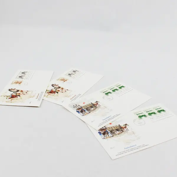 Lot Of 8 Transportation Stamp 1985 First Day Covers Fleetwood Cachet