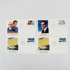 Lot Of 4 Airmail Stamp 1985 First Day Covers Fleetwood Cachet