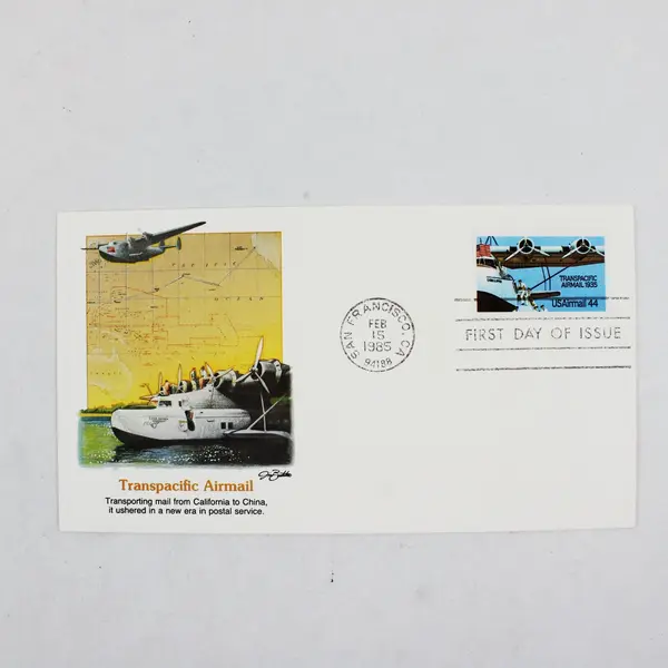 Lot Of 4 Airmail Stamp 1985 First Day Covers Fleetwood Cachet