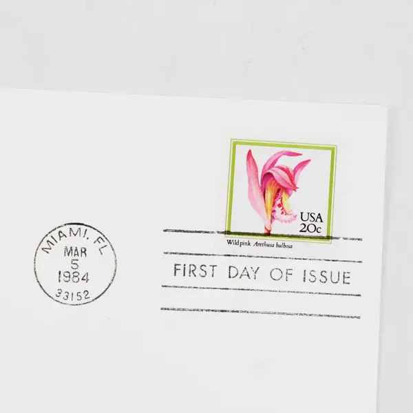 Lot Of 4 Orchids Stamps 1984 SC #2076-79 First Day Covers Fleetwood Cachet