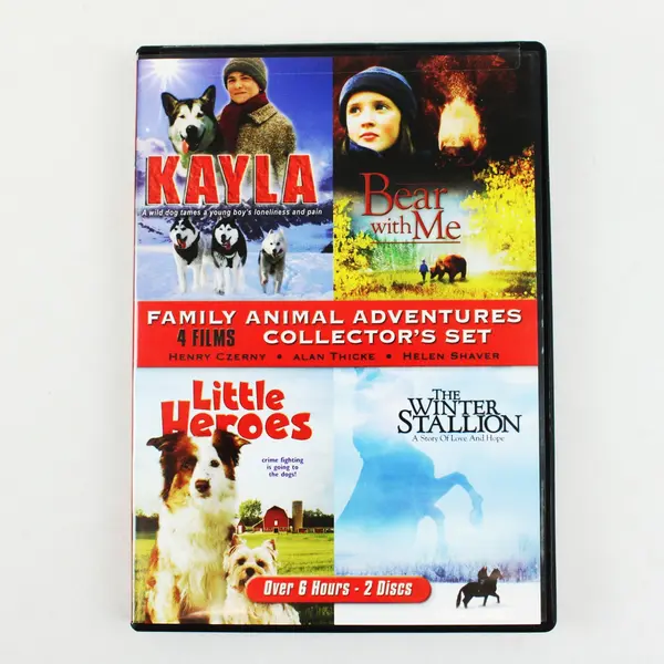 Family Animal Adventures 4 Films DVD Collector's Set 2010, #QD3884